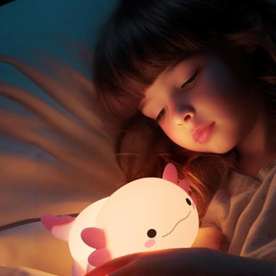 BEBE VEILLEUSE - AXOLOTL Rose - Mon Bébé Dodo