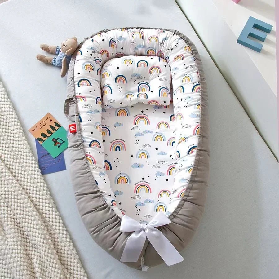 Berceau Bébé - NidPortableBébé™ - Arc En Ciel - Mon Bébé Dodo
