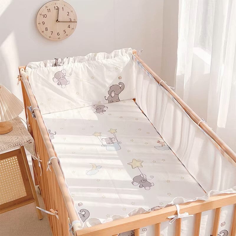Linge de lit bebe - DouxSommeil™ - Éléphants - Mon Bébé Dodo