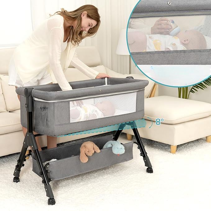 Lit Cododo - BabyBedMobile™ - Gris - Mon Bébé Dodo
