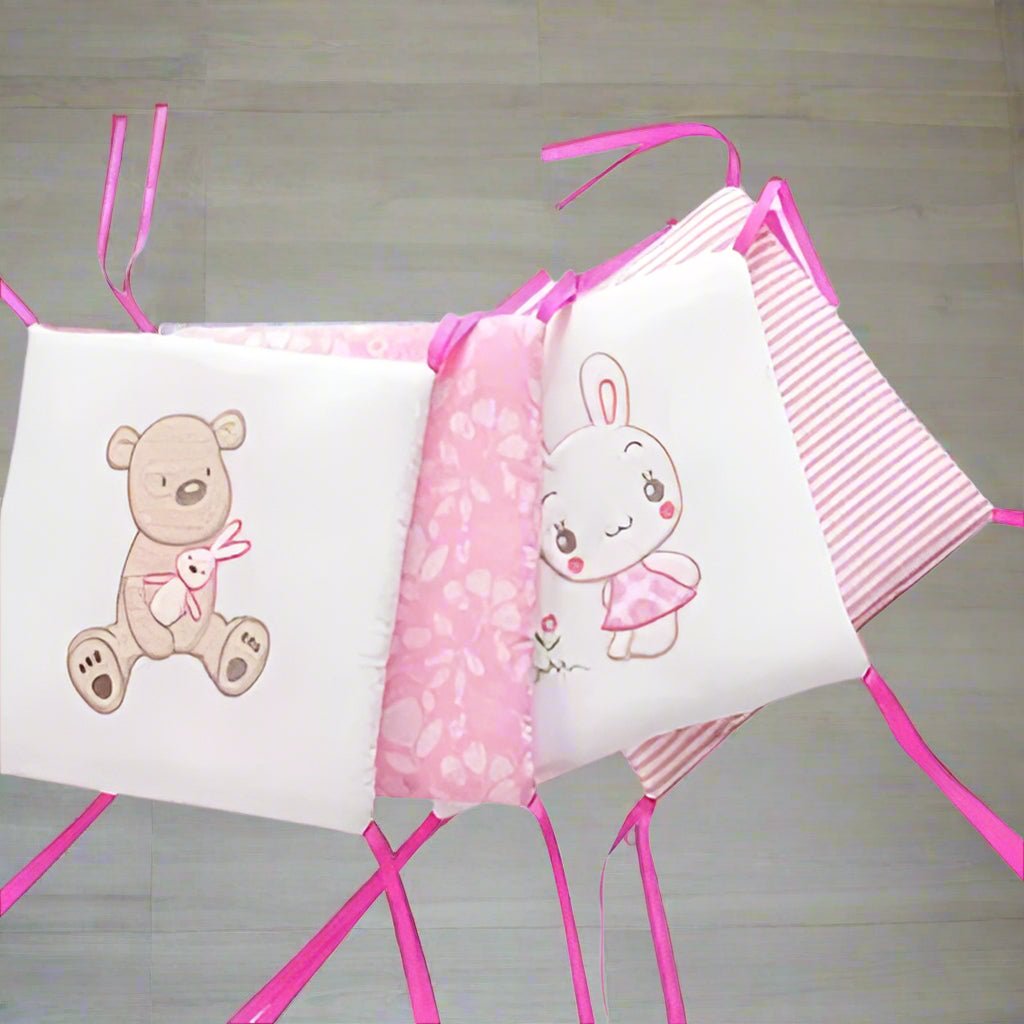 Tour de Lit Bébé - Rose - Mon Bébé Dodo
