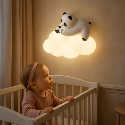Veilleuse murale bébé - Panda - Mon Bébé Dodo